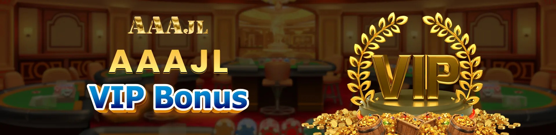 aaaph Casino main lobby with golden coins and playing cards exploding